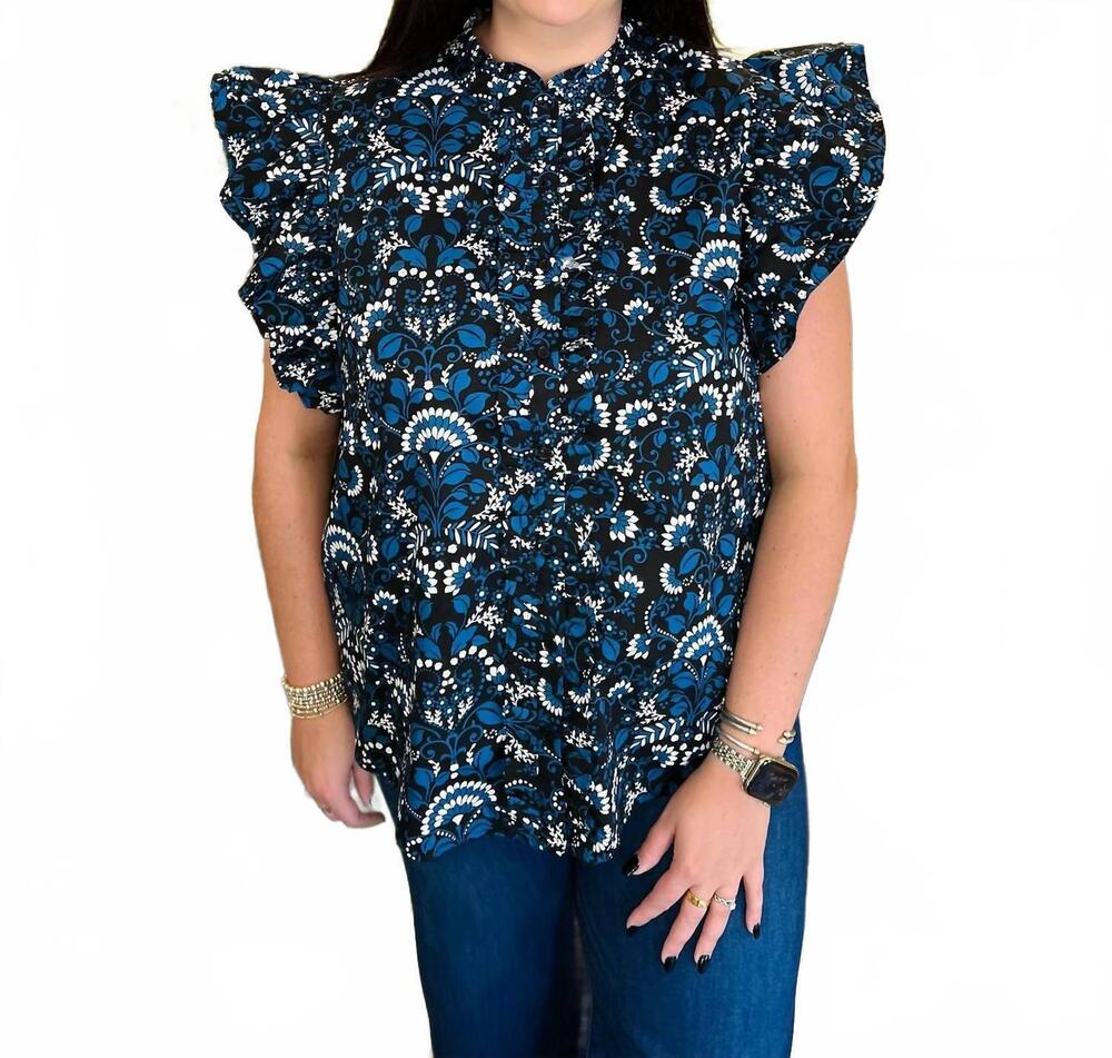 NEW SUGARLIPS women's dynamite top in teal multi